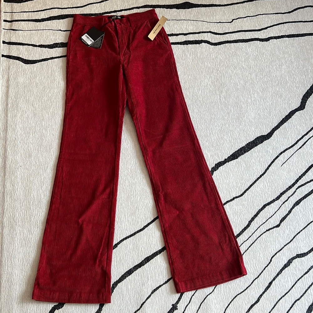 Reformation Velvet Trousers